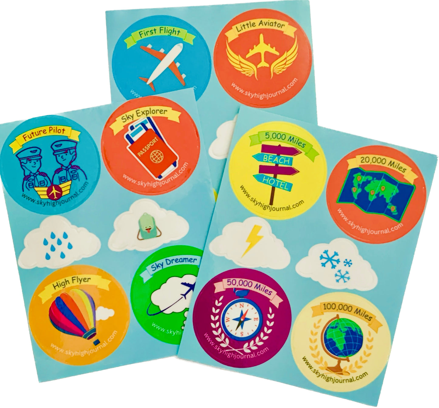 Sky High Stickers
